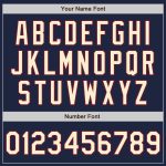 Navy Custom Baseball Jersey Cream-Crimson City Design Authentic MLB Apparel Custom Navy City Cream-Crimson Authentic Baseball