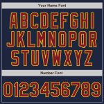 Custom Navy Crimson Gold Baseball Jersey Authentic Style 7539 Custom Navy Crimson-Gold Authentic Baseball Jersey Style 7539