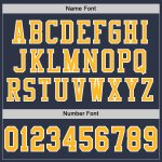 Navy Gold White Custom Authentic Football Jersey - Mesh Design for Comfort Custom Navy Gold-White Mesh Authentic Football