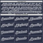 Custom Navy Gray Performance T-Shirt for Men - Style 9385 - Comfortable Athletic Wear Custom Navy Navy-Gray Performance T-Shirt