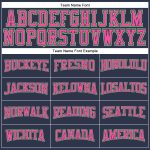 Navy Performance T-Shirt Salute To Service Long Sleeve Green-Pink Custom Design Custom Navy Pea Green-Pink Long Sleeve Performance
