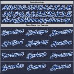 Custom Navy Performance T-Shirt for Men - Royal and White Color Options Custom Navy Royal-White Performance T-Shirt