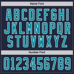 Navy Teal White Custom Hockey Jersey for Men and Women - Personalized Sports Apparel Custom Navy Teal-White Hockey Jersey