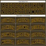 Olive Black-Gold Custom Basketball Jersey - Authentic Throwback Salute To Service Custom Olive Black-Gold Authentic Throwback