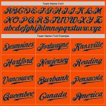 Custom Orange Navy Gold Baseball Jersey - Authentic Design, Perfect for Fans Custom Orange Navy-Old Gold Authentic Baseball