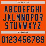 Custom Orange Navy Gold Baseball Jersey - Authentic Design, Perfect for Fans Custom Orange Navy-Old Gold Authentic Baseball