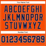 Authentic Basketball Jersey Custom Orange Navy Silver Gray Throwback Style Custom Orange Navy-Silver Gray Authentic Throwback