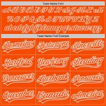 Custom Orange Gray Baseball Jersey - Authentic Jersey for Fans and Players Custom Orange Orange-Gray Authentic Baseball Jersey