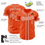 Custom Orange Gray Baseball Jersey - Authentic Jersey for Fans and Players Custom Orange Orange-Gray Authentic Baseball Jersey