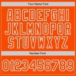 Custom Orange Gray Baseball Jersey - Authentic Jersey for Fans and Players Custom Orange Orange-Gray Authentic Baseball Jersey