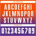 Custom Soccer Uniform Jersey - Orange White Purple Sublimation Long Sleeve Fade Fashion Custom Orange White-Purple Sublimation