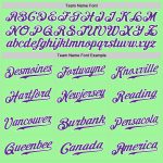 Custom Split Fashion Baseball Jersey in Pea Green, Purple & White - Authentic Design Custom Pea Green Purple-White Authentic