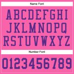 Custom Pink Purple Authentic Football Jersey - Personalized Mesh Sportswear Custom Pink Purple Mesh Authentic Football Jersey