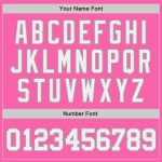 Custom Pink White Gray Baseball Jersey - Authentic Design, Perfect for Fans Custom Pink White-Gray Authentic Baseball Jersey