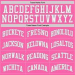 Custom Pink White Silver Gray Sports Basketball Jersey Authentic Throwback Custom Pink White-Silver Gray Authentic Throwback