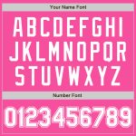 Custom Softball Jersey Pink White Unisex Two-Button Design for Comfort Custom Pink White Two-Button Unisex Softball Jersey