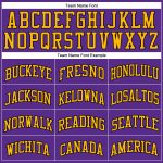 Custom Purple Black Gold Basketball Jersey Authentic Throwback Design Custom Purple Black-Gold Authentic Throwback Basketball