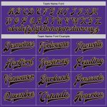 Custom Bomber Jacket in Purple Black Gray and Old Gold, Full-Snap Varsity Letterman Split Fashion Style Custom Purple Black