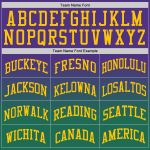 Custom Fade Basketball Jersey in Purple, Gold, and Kelly Green - Authentic Fashion Design Custom Purple Gold-Kelly Green
