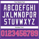 Custom Basketball Jersey - Authentic Throwback in Purple, Pink & Black Custom Purple Pink-Black Authentic Throwback Basketball
