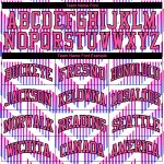 Custom Purple Pink Black Basketball Jersey Round Neck Sublimation Suit Custom Purple Pink-Black Round Neck Sublimation Basketball