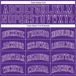 Custom Purple Cream Authentic Basketball Jersey - Throwback Style Custom Purple Purple-Cream Authentic Throwback Basketball