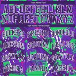 Custom Purple White Basketball Jersey for Music Festivals - Round Neck Sublimation Suit Custom Purple Purple-White Music