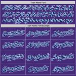 Authentic Custom Purple Royal-White Baseball Jersey for Fans and Players Custom Purple Royal-White Authentic Baseball Jersey