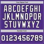Custom Authentic Throwback Basketball Jersey - Purple White Black Design Custom Purple White-Black Authentic Throwback Basketball