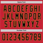 Custom Red Black Gold Hockey Jersey - Personalized Team Apparel for Fans Custom Red Black-Gold Hockey Jersey