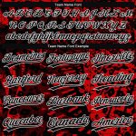 Custom 3D Pattern Baseball Jersey - Authentic Red Black and White Design Custom Red Black-White 3D Pattern Design Authentic