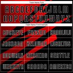 Custom Soccer Uniform Jersey Red Black White Sublimation Style 7741 Custom Red Black-White Sublimation Soccer Uniform Jersey