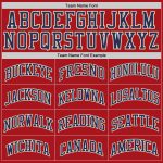 Custom Red Navy Gold Throwback Basketball Jersey Authentic Style Custom Red Navy-Old Gold Authentic Throwback Basketball
