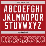 Custom Red White Authentic Throwback Basketball Jersey - Premium Quality Retro Sports Apparel Custom Red Red-White Authentic
