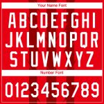 Custom 3D Pattern Authentic Baseball Jersey - Red White Design Style 9779 Custom Red White 3D Pattern Design Authentic Baseball
