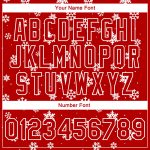 Custom Christmas 3D Bomber Varsity Jacket Red White Full-Snap Letterman Custom Red White Christmas 3D Bomber Full-Snap Varsity
