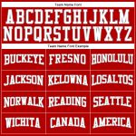 Custom Performance T-Shirt for Men in Red, White, and Gray - Long Sleeve Athletic Tee Custom Red White-Gray Long Sleeve Performance
