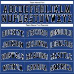 Custom Black White Throwback Basketball Jersey - Authentic Design Custom Royal Black-White Authentic Throwback Basketball