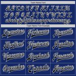 Royal Black White Varsity Letterman Bomber Jacket Custom Full-Snap Two Tone Custom Royal Black-White Bomber Full-Snap Varsity