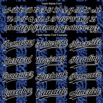 Royal Black and White Custom Softball Jersey for Men and Women - Two-Button Design Custom Royal Black-White Two-Button Unisex