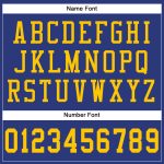 Royal Gold Authentic Football Jersey - Customizable Mesh Design Custom Royal Gold Mesh Authentic Football Jersey