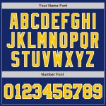 Custom Royal Gold-White Authentic Baseball Jersey for Men - Personalized Sports Apparel Custom Royal Gold-White Authentic