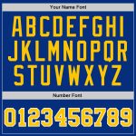 Custom Royal Gold White Basketball Jersey - Authentic Throwback Design Custom Royal Gold-White Authentic Throwback Basketball