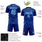 Light Blue Sublimation Soccer Jersey Custom Royal Style 8542 - Performance Uniform Custom Royal Light Blue Sublimation Soccer