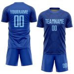 Royal Light Blue Custom Soccer Jersey - Sublimation Uniform for Teams Custom Royal Light Blue Sublimation Soccer Uniform