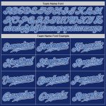 Royal Light Blue-White Authentic Fade Fashion Baseball Jersey - Custom Design Custom Royal Light Blue-White Authentic Fade