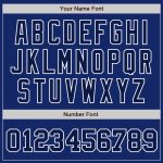 Royal Navy-White Custom Authentic Baseball Jersey for Personalized Sportswear Custom Royal Navy-White Authentic Baseball