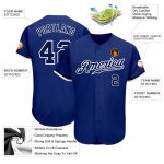 Royal Navy-White Custom Authentic Baseball Jersey for Personalized Sportswear Custom Royal Navy-White Authentic Baseball