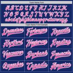 Royal Pink White Varsity Letterman Bomber Jacket Full-Snap Two Tone Custom Design Custom Royal Pink-White Bomber Full-Snap