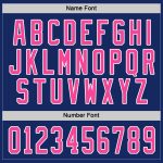 Custom Pink White Hockey Jersey - Personalized Royal Sportswear for Team or Individual Use Custom Royal Pink-White Hockey